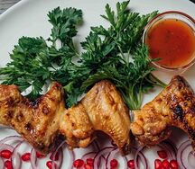 Шашлык из куриных крыльев