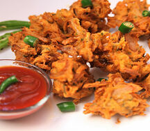 Пакора из лука (Pakora from onions)