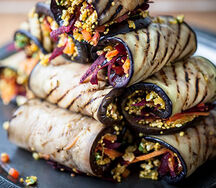 Рулетики из баклажанов (Eggplant rolls)