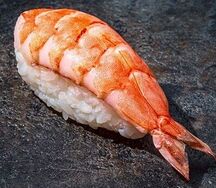 Нигири с креветкой
