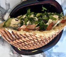 Донар на углях с курицей