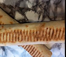 Шаурма на углях с курицей