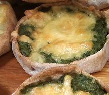 Калитка карельская со шпинатом 