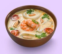 Сырный с морепродуктами