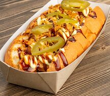 Анти хот-дог BBQ с халапеньо