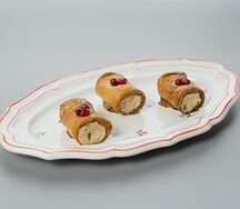 Рулетики из баклажанов