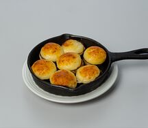 Грибные шапочки с сыром сулугуни