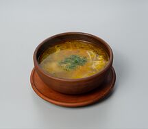 Куриный суп с домашней лапшой