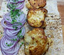 Шашлык из куриного филе