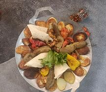 Садж из курицы с овощами
