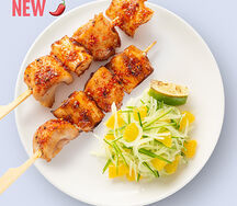 Мини-шашлычки цыпленок якинику