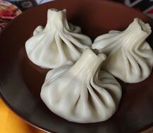 Хинкали с курицей