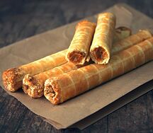 Трубочка с вареной сгущенкой
