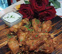 Острые крылышки с мангала