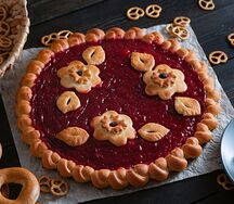 Пирог с Малиной