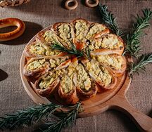 Пирог с печенью