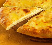 Пирог с картошкой, грибами и сыром