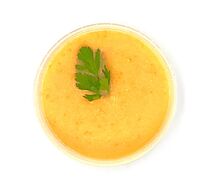 Крем-суп с лососем