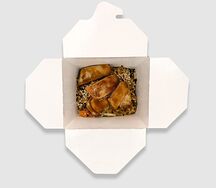 Тяхан со свининой в соусе терияки