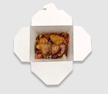 Удон со свининой в соусе Терияки