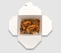 Удон с морепродуктами в соусе Терияки