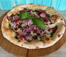 Пицца с окороком