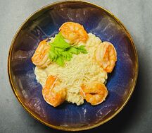 Ризотто с креветкой
