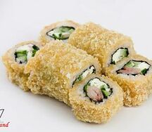 Горячий ролл с беконом