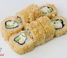Горячий ролл с тигровой креветкой