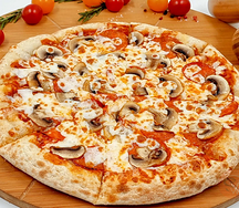 Пепперони с грибами