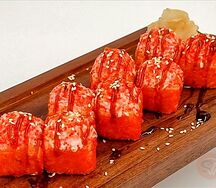 Запеченная калифорния с крабом