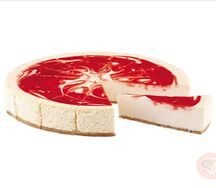 Чизкейк с клубникой