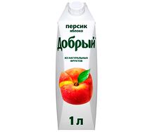 Сок Добрый Яблоко-персик