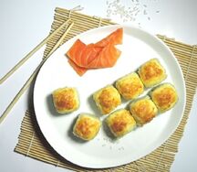 Нежный ролл с курицей