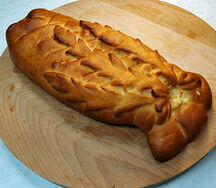 Пирог с рыбным фаршем