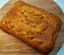 Пирог с капустой и яйцом