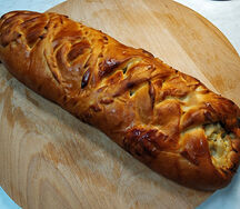 Пирог с палтусом