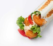 Мини-шаверма с Креветками
