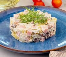 Салат Три мяса