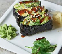 Суши запечённые с чукой