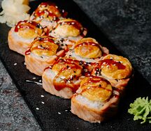 Ролл XL в лососе с курицей