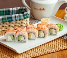 Филадельфия с королевской креветкой