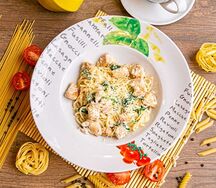 Паста Индейка с базиликом