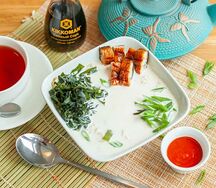 Суп Сливочный с угрем