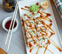 Ролл с тунцом в темпуре