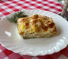 Треска запеченная с картофелем