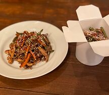 Лапша Соба с овощами и свининой