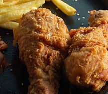 Ножки и картофель фри