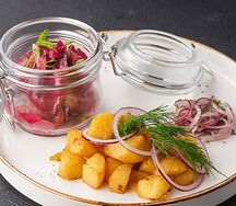 Сельдь с картофелем