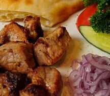 Шашлык из свиной шеи